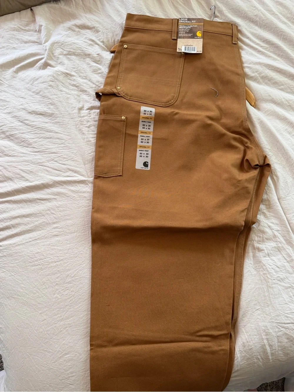 Men's Work Pants - Brown Carpenter Style